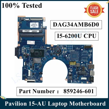 LSC Zrekonštruovaný Pre HP Pavilion 15-AU Notebook Doske 856224-601 859246-601 860274-601 I5-6200U CPU DAG34AMB6D0 DDR4