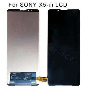 Pôvodný Pre Sony Xperia 5 III LCD Displej Dotykový Displej Digitalizátorom. Montáž Výmena Za Sony x5 III XQ-BQ72 lcd s Rámom